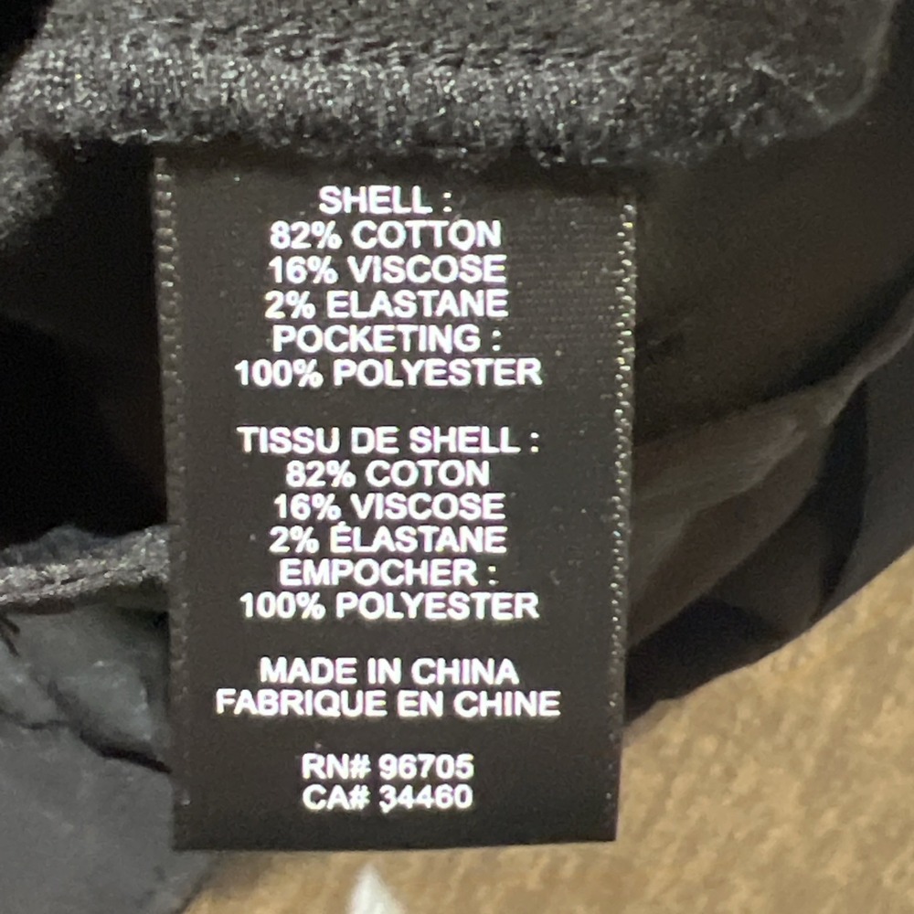 Rebecca Taylor TAILORED Pants Women Sz 0 Black Trouser Dress Skinny Side Zip - Picture 9 of 11